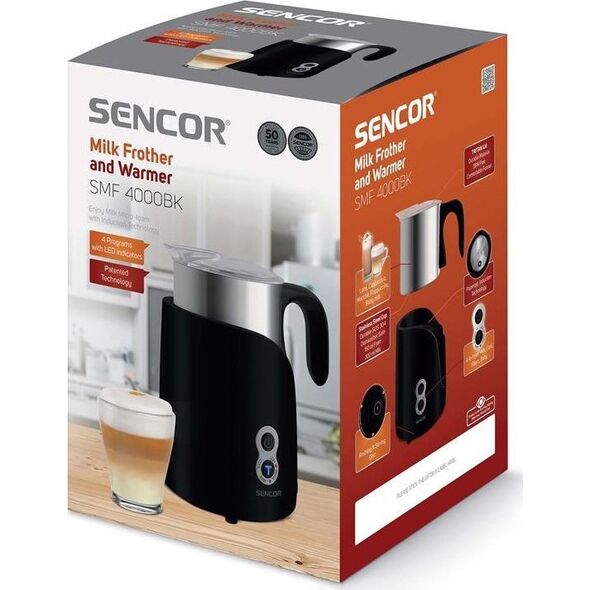 Spieniacz do mleka Sencor SMF 4000BK 8404786 8590669276646