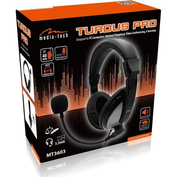 Słuchawki Media-Tech Turdus Pro  (MT3603) 8434193 5906453136035