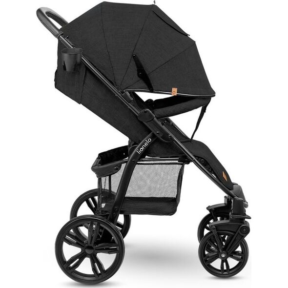 Wózek Lionelo Annet Plus wózek spacerowy / spacerówka na każdy teren • Black Carbon 8450704 5903771700979