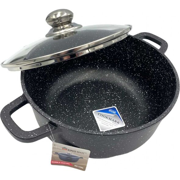 KingHoff Kinghoff garnek marmurowy 16cm kh-1592 1,3l! 8481502 5908287215924