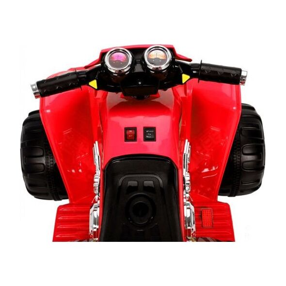 Lean Cars Quad na Akumulator Duże Koła Czerwony 8487083 5902808150114