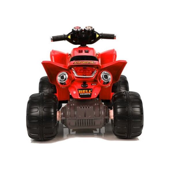 Lean Cars Quad na Akumulator Duże Koła Czerwony 8487083 5902808150114