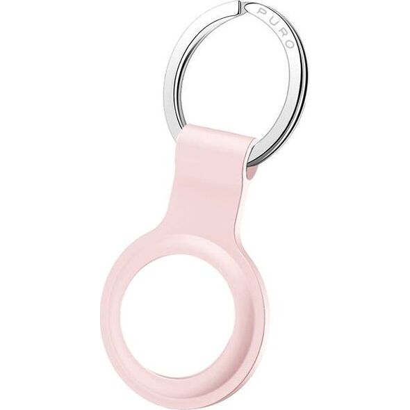 Puro Silikonowe etui PURO ICON Case Apple AirTag (piaskowy róż) 8489170 8033830302022