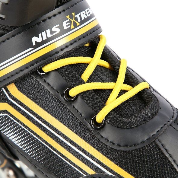 Rolki Nils Extreme NH18190 z wymienną płozą regulowane czarne r. 34-38 8494497 5907695588729