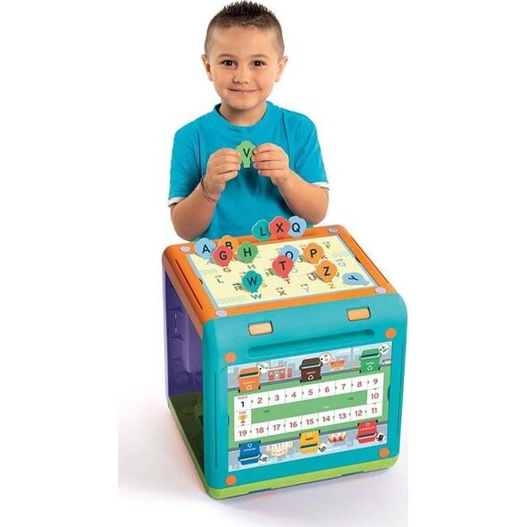Clementoni Edukacyjny Sześcian Uczę Się Bawiąc 8497760 8005125506958