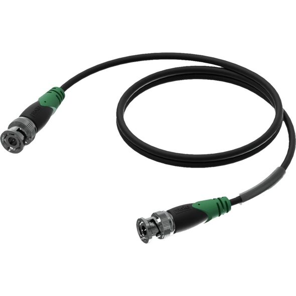 Kabel Procab BNC - BNC 1m czarny (CLV156/1) 8500858 5414795024861