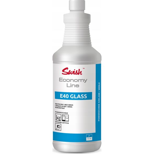 Swish Swish E40 Preparat do czyszczenia powierzchni szklanych 1 l 8504146 5907222514146
