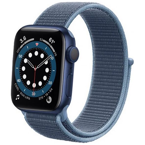 Crong Pasek sportowy Crong Nylon do Apple Watch 42/44mm (Ocean Blue) 8517541 5907731987882
