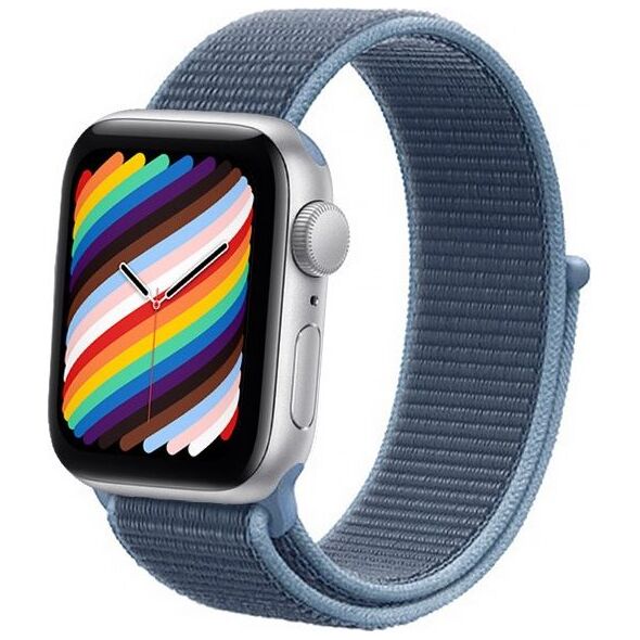 Crong Pasek sportowy Crong Nylon do Apple Watch 38/40mm (Ocean Blue) 8517542 5907731987875