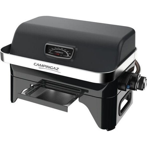 Campingaz Grill ogrodowy Gazowy Attitude 2 GO CV 2.4 kW 48 cm x 26 cm czarny 8519673 3138522117917
