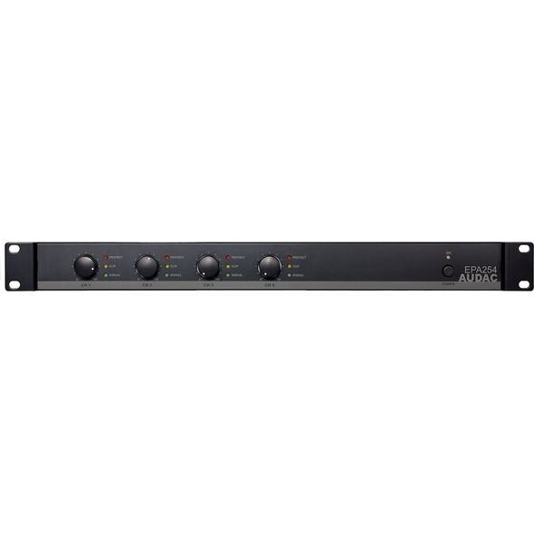 Audac AUDAC EPA254 Quad-channel Class-D amplifier 4 x 250W - crossover 8541941 5414795039186