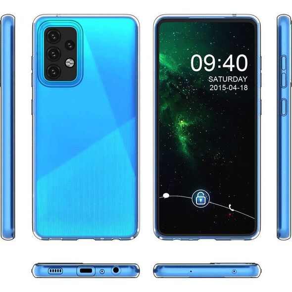 Hurtel Żelowy pokrowiec etui Ultra Clear 0.5mm Vivo X60 Pro przezroczysty 8589019 9111201929791
