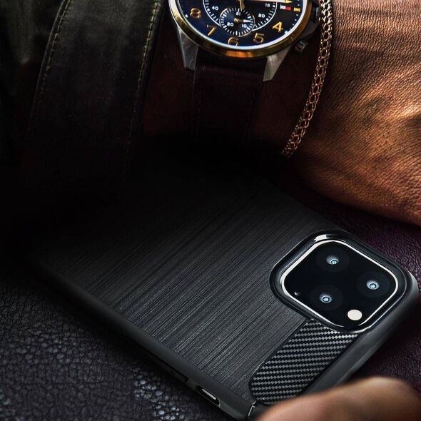 ForCell Futerał Forcell CARBON do MOTOROLA Moto G9 PLAY czarny 8601495 5903396085390