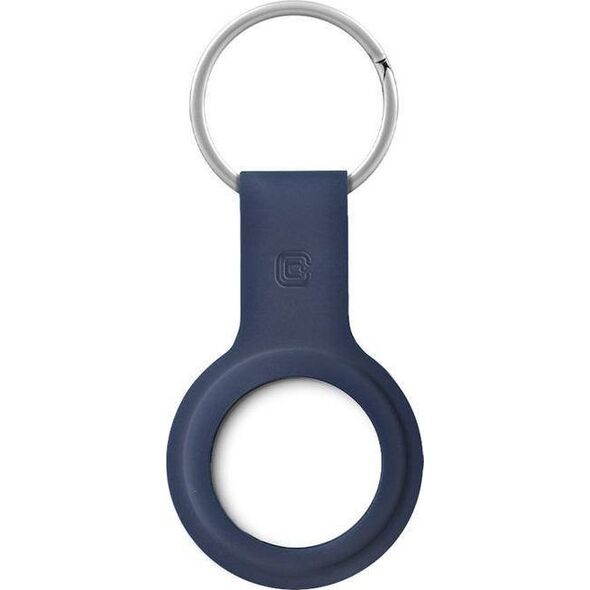 Crong Crong Silicone Case with Key Ring Brelok do Apple AirTag (granatowy) 8603904 5907731987912