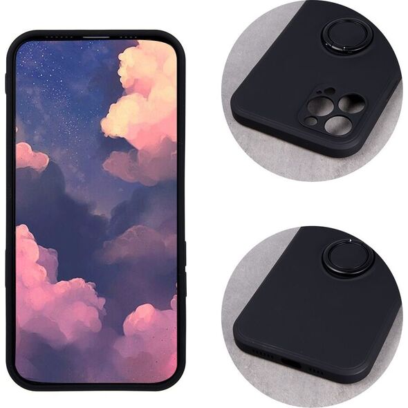 Nakładka Finger Grip do iPhone X / iPhone XS czarna 8609972 5900495918918