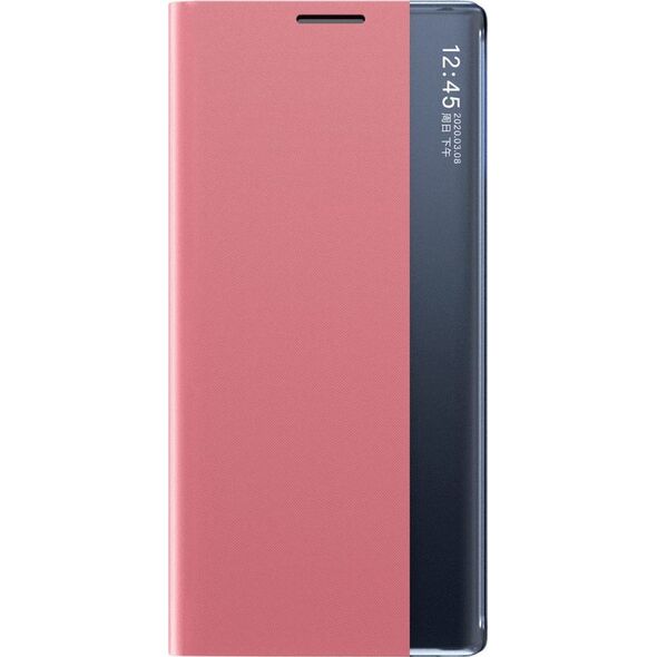 Hurtel Sleep Case pokrowiec etui z klapką typu Smart Cover Xiaomi Redmi K40 Pro+ / K40 Pro / K40 / Poco F3 różowy 8616316 9111201931251