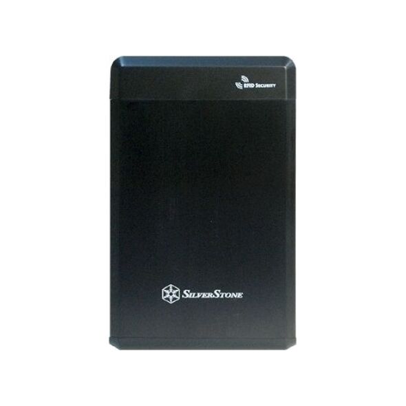 Kieszeń SilverStone 2.5" SATA - USB 2.0 Treasure TS01 Czarna (SST-TS01B) 8651712 4710713965034