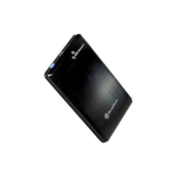 Kieszeń SilverStone 2.5" SATA - USB 2.0 Treasure TS01 Czarna (SST-TS01B) 8651712 4710713965034