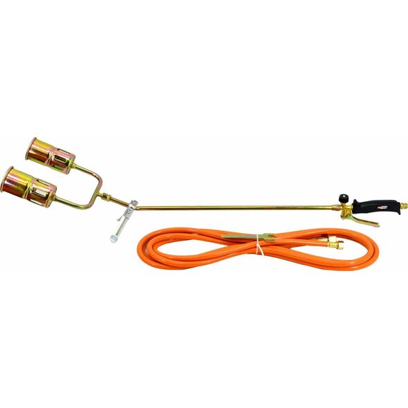 AWTools AW PALNIK DEKARSKI DŁUGI Z DWOMA DYSZAMI 60 MM AW13855 8686224 5903678601584