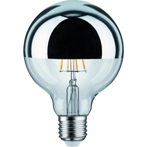Paulmann Źródło LED G95 zwierciadło 5W 230V 420lm E27 2700K Srebrny 8686801 4000870286722