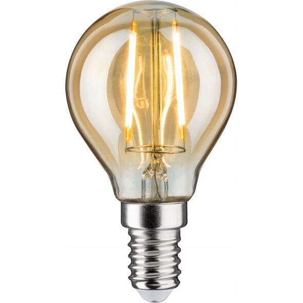 Paulmann Źródło LED Vintage Kropla 2W E14 230V Złoty 1700K 8686831 4000870285251