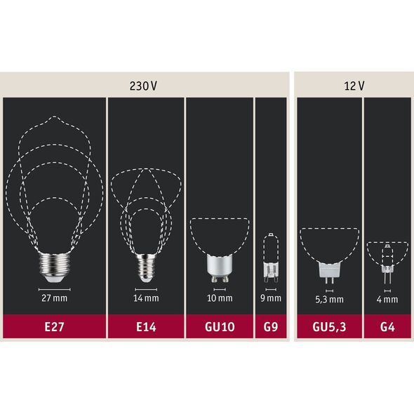 Paulmann Źródło LED Świeca 4,7W 230V 430lm E14 2500K Złoty 8686832 4000870287057