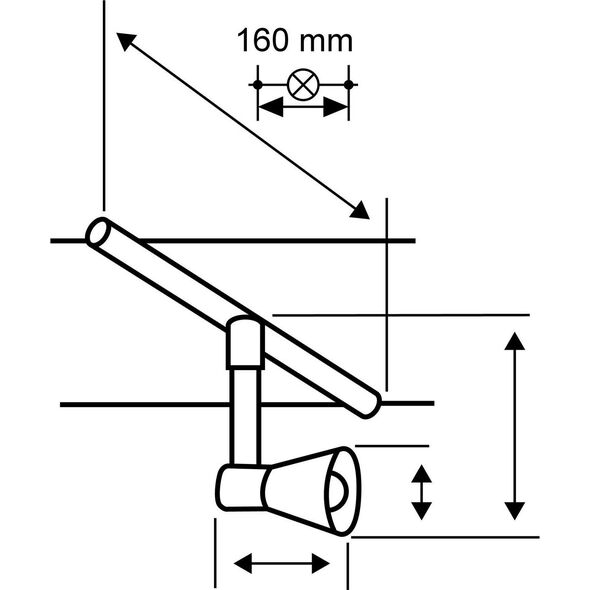 Paulmann Wire zestaw MacII max5x10W GU5,3 Czarny mat/Chrom 12V DC 60VA Metal/ Tworzywo sztuczne 8687272 4000870944349