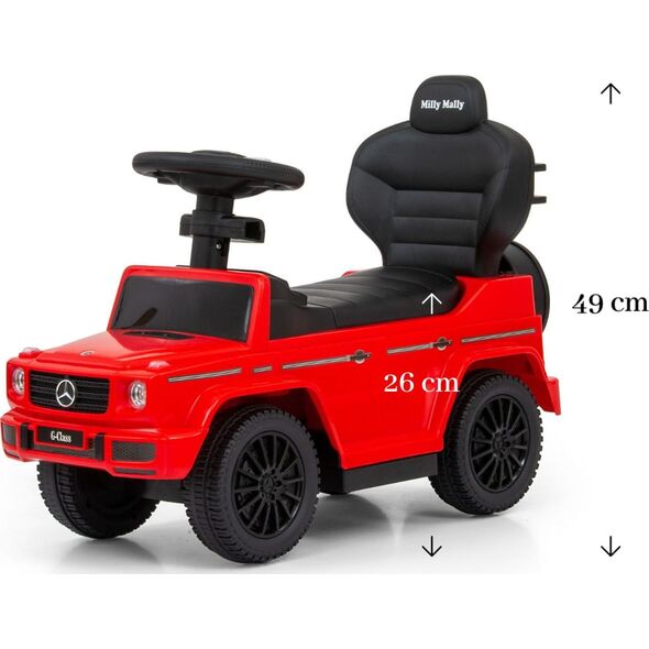 Milly Mally Pojazd Mercedes G350d Czerwony 8689970 5901761126259