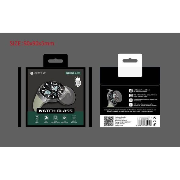 Bestsuit Szkło hybrydowe Bestsuit Flexible do iWatch series 4/5-44mm 8690584 5903396062377