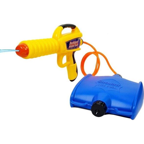 Lean Sport Pistolet na Wodę ze Zbiornikiem Żółto- Niebieski 8761338 5903802455649