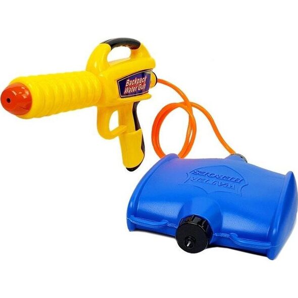 Lean Sport Pistolet na Wodę ze Zbiornikiem Żółto- Niebieski 8761338 5903802455649