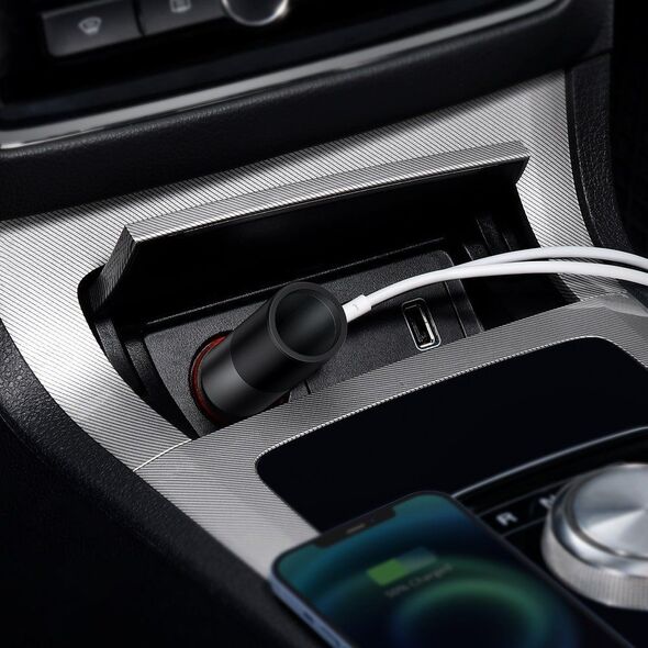 Ładowarka Baseus Share Together 1x USB-A 1x USB-C 3 A  (BSU2782GRY) 8761421 6953156206694