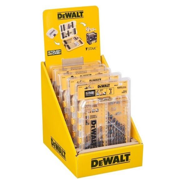 Wiertło Dewalt Dewalt HSS-G metal drill set 21 pieces - DT70755-QZ 8851966 5054905247072