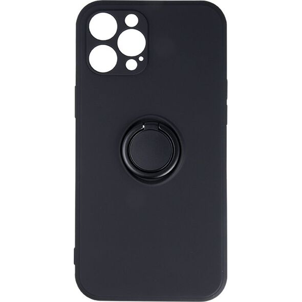 Nakładka Finger Grip do iPhone 12 6,1 czarna 8858824 5900495918888