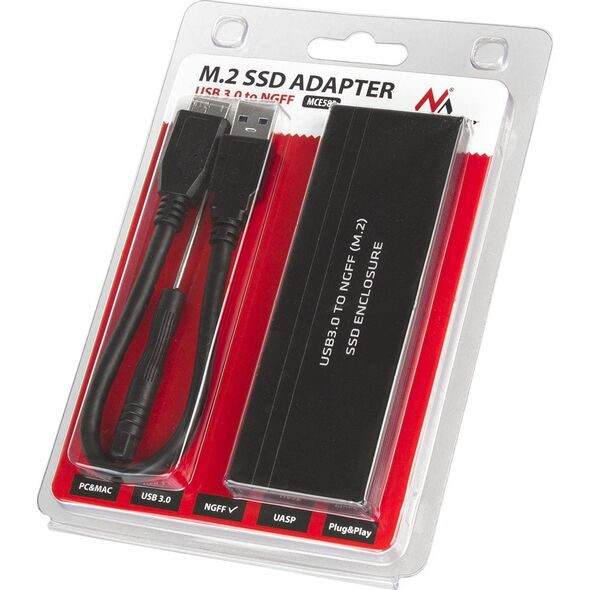 Kieszeń Maclean USB 3.0 - M.2 SATA ( MCE582) 8885713 5902211121800