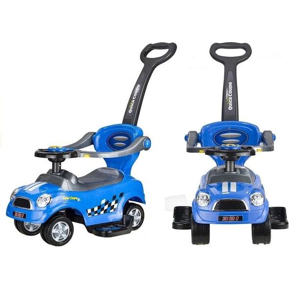 Lean Sport Jeździk Pchacz z Prowadnicą Coupe Niebieski 8898793 5902808151128