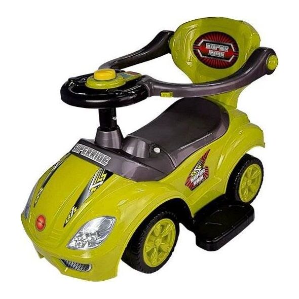 Lean Sport Jeździk z Pchaczem Mega Car 3w1 Żółty 8898798 5908275994787