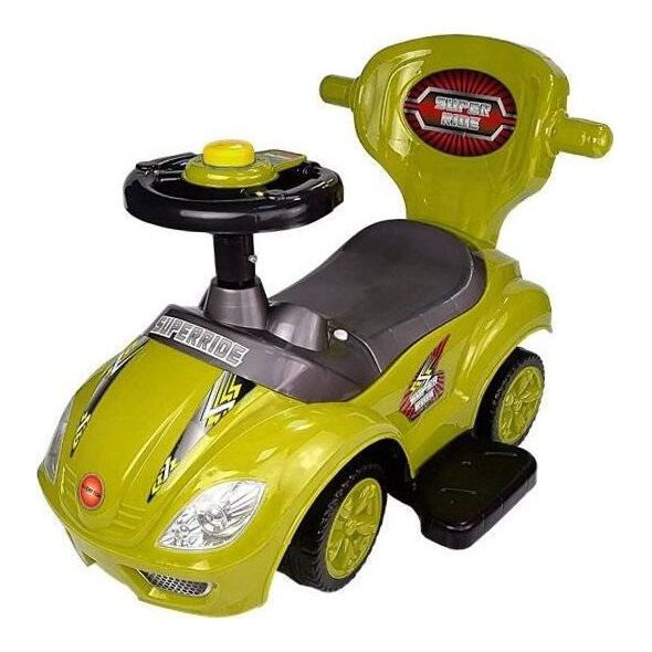 Lean Sport Jeździk z Pchaczem Mega Car 3w1 Żółty 8898798 5908275994787