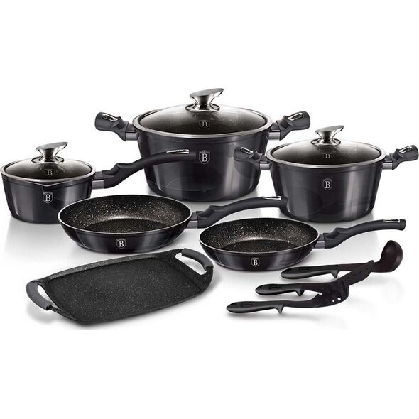 Berlinger Haus Zestaw Garnków Berlingerhaus Bh-6911 Carbon Pro! 8901924 5999108421457