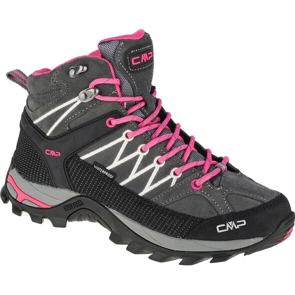 Buty trekkingowe damskie CMP Rigel Mid Wmn Trekking Shoes Wp Grey/Fuxi r. 38 8930530 8050194217915