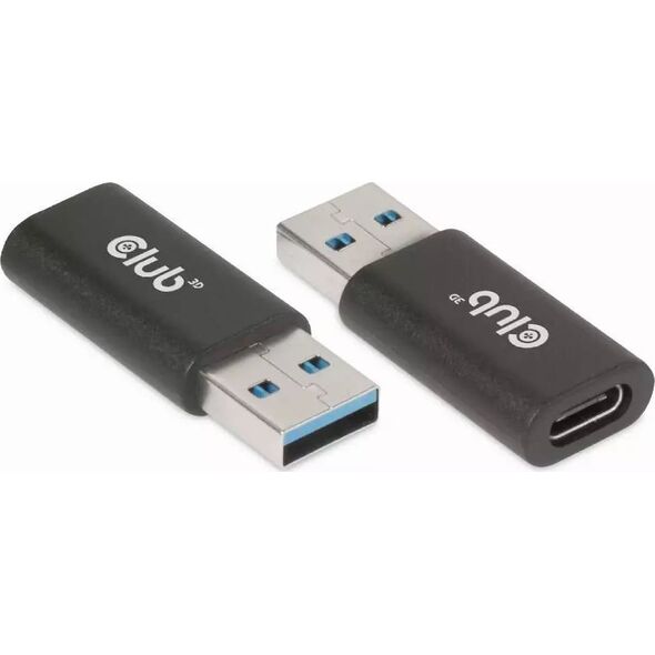 Adapter USB Club 3D CAC-1525 USB-C - USB Czarny  (CAC-1525) 8936199 8719214471897