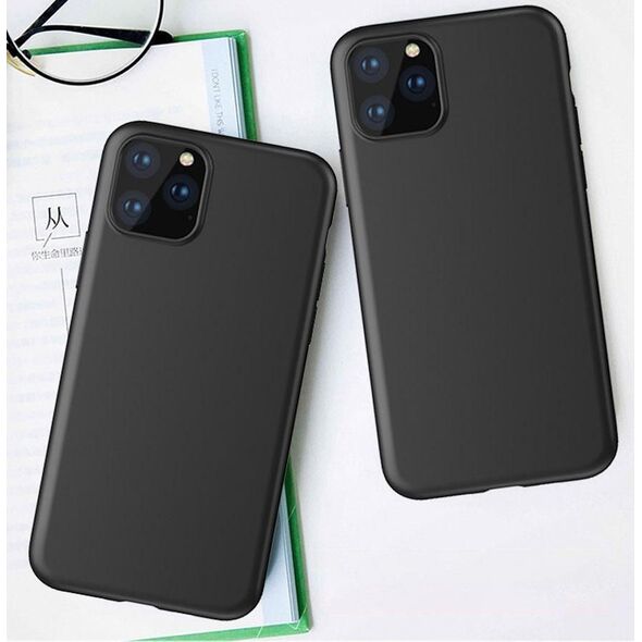 Hurtel Soft Case żelowe elastyczne etui pokrowiec do Motorola Moto G100 / Edge S czarny 8950510 9111201937949