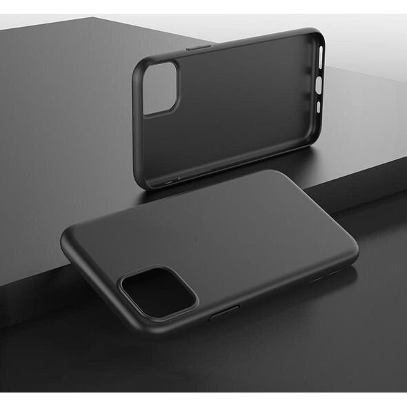 Hurtel Soft Case żelowe elastyczne etui pokrowiec do Motorola Moto G100 / Edge S czarny 8950510 9111201937949