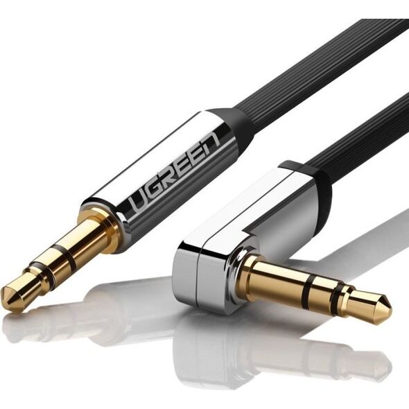 Kabel Ugreen Jack 3.5mm - Jack 3.5mm 5m srebrny (6957303817290) 8995756 6957303817290
