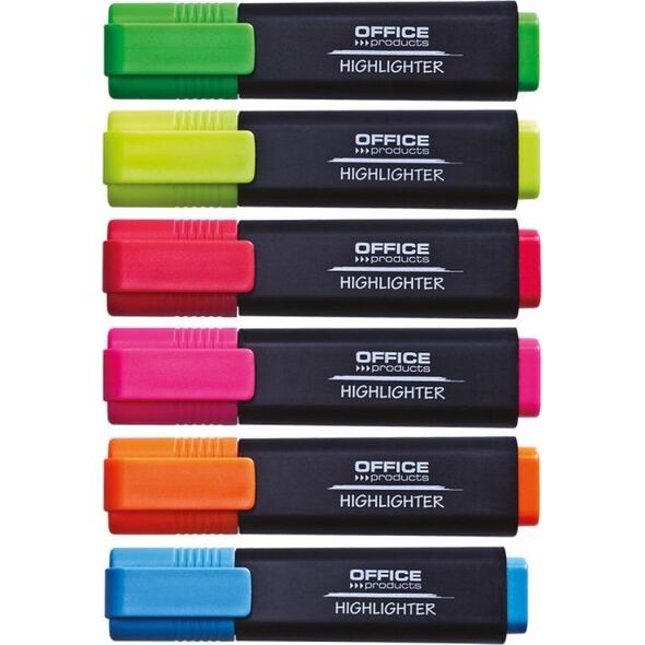 Office Products Zakreślacz fluorescencyjny OFFICE PRODUCTS, 1-5mm (linia), żółty 8998313 5901503654118
