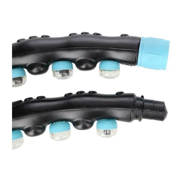 HMS Hhp006 Black-blue Hula Hop Masujący Z Magnesami 98cm Hms 9001164 5907695540383