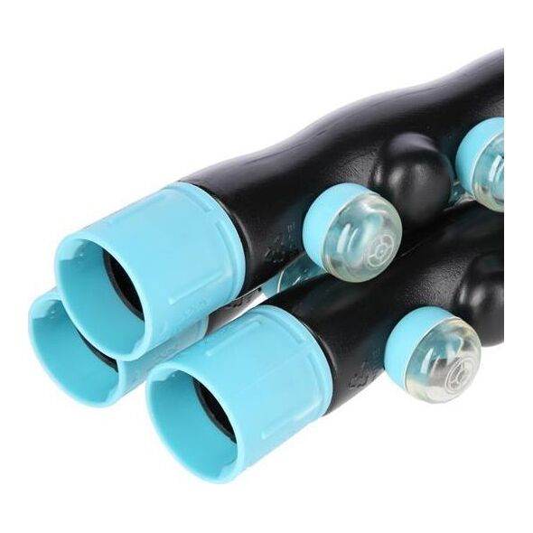 HMS Hhp006 Black-blue Hula Hop Masujący Z Magnesami 98cm Hms 9001164 5907695540383