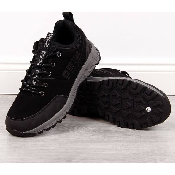 Buty trekkingowe męskie Big Star Buty sportowe męskie casual czarne Big Star II174182 44 9012429 5900714421496