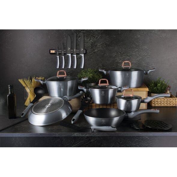 Berlinger Haus GARNEK TYTANOWY 24cm 4.1L BERLINGER HAUS MOONLIGHT BH-6012 9013433 5999056797833