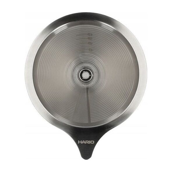 Hario Hario metalowy Drip V60-02 z podstawką 9021040 4977642727977